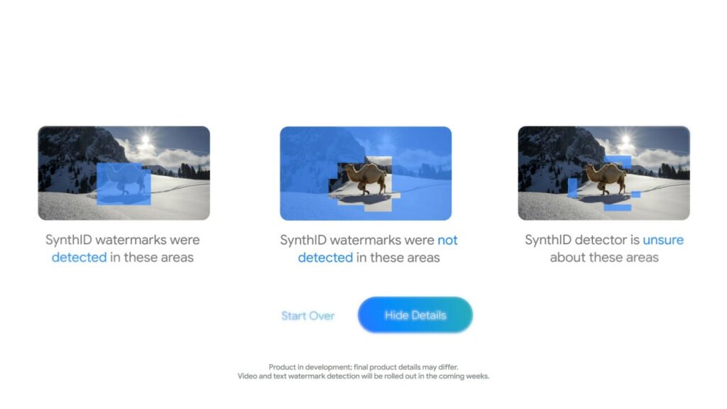 SynthID Detector: ابزار جدید گوگل برای شناسایی محتوای هوش مصنوعی