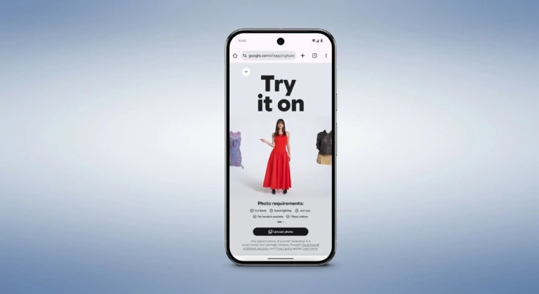 گوگل امکان «پرو کردن مجازی لباس» با عکس شخصی را فراهم کرد