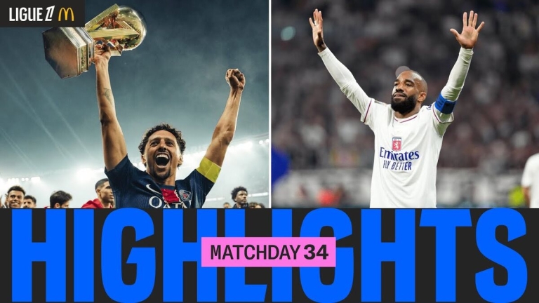 لحظات برتر هفته ۳۴ لیگ ۱| فصل ۲۰۲۴/۲۵