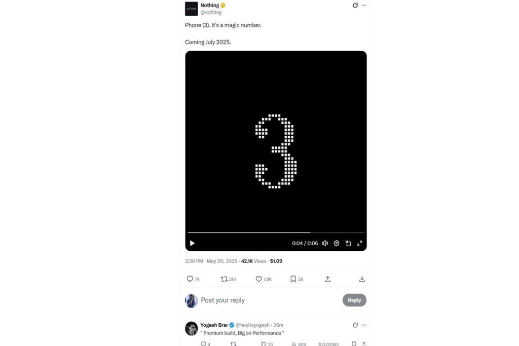 ناتینگ فون 3